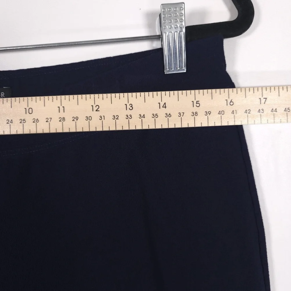 EILEEN FISHER Women’s Pull on Pants Viscose Blend USA🇺🇸MADE EETK Navy MEDIUM‎